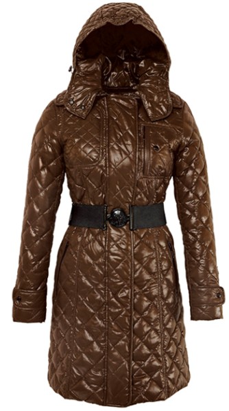 Doudoune Moncler Montargis Femme Marron